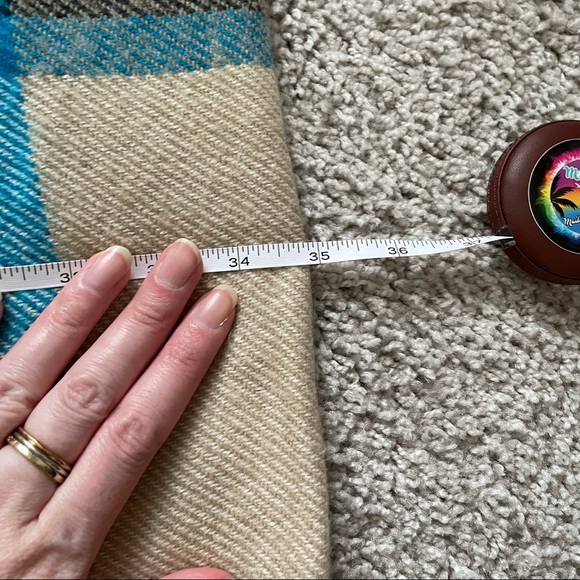 BP (Nordstrom) holiday plaid circle scarf - Picture 6 of 9